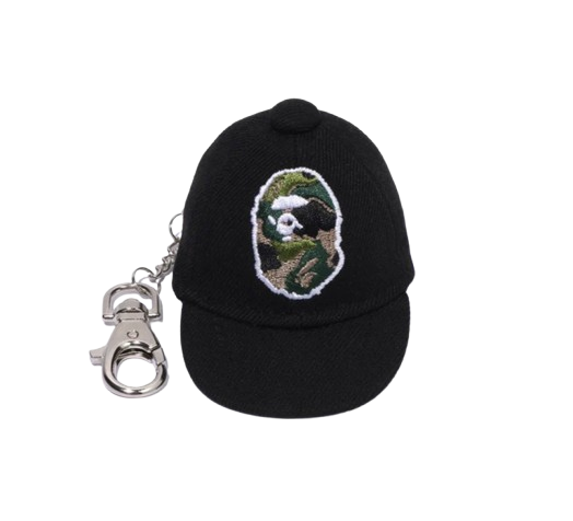ABC CAMO APE HEAD NEW ERA CAP KEY CHAIN